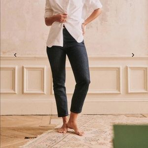Sezane brut sexy denim in indigo